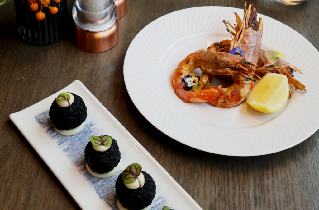 Truffle Arancini & Gamberi